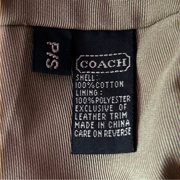 COACH Tattersall Plaid Bucket Hat Pink Blue Sz P/S Leather Trim Cotton Preppy main image 11